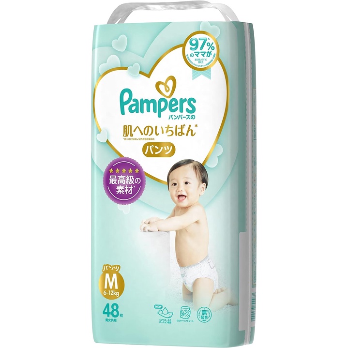 Pampers Paper diaper pants M 48 ch0045