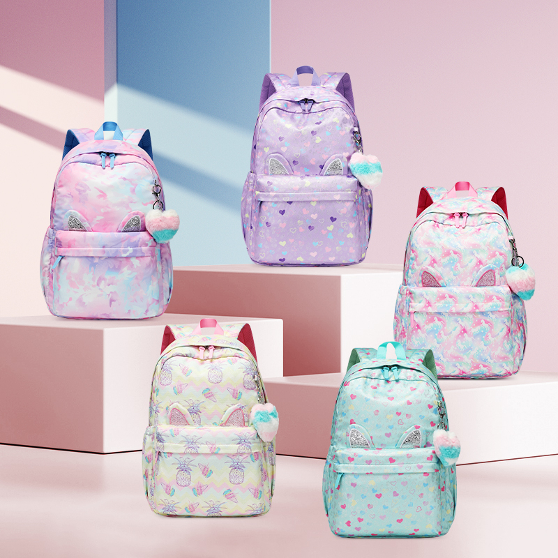 Sun Eight Girls&#039; Schoolbag Fashionable and Colorful
